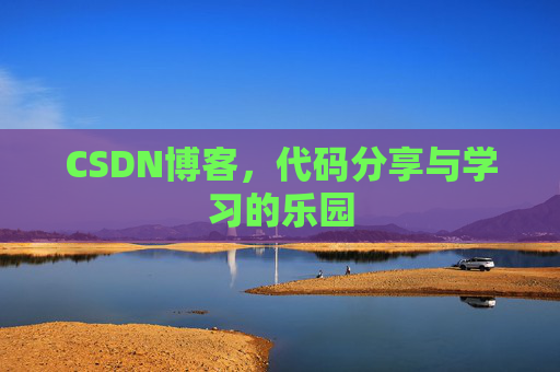CSDN博客，代码分享与学习的乐园